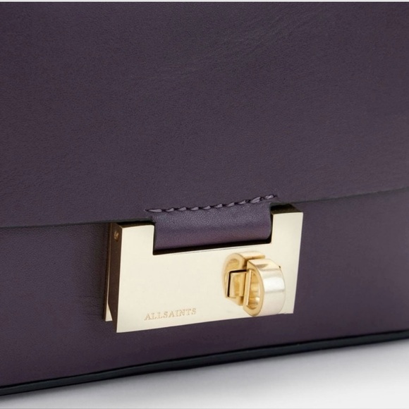 AllSaints Frankie Crossbody Purple - Picture 6 of 12